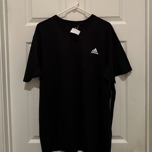 Adidas Golf T-Shirt Men's Short Sleeve Black 100% Cotton Adults size XL